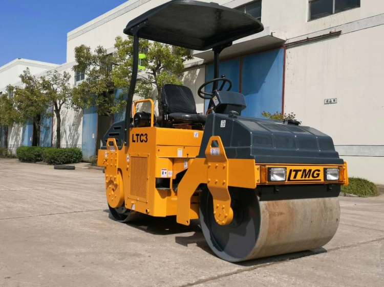 Ltmg Road Machinery Mini Double Single Drum Vibratory Asphalt 1 Ton 2 Ton 3 Ton Road Roller for Sale