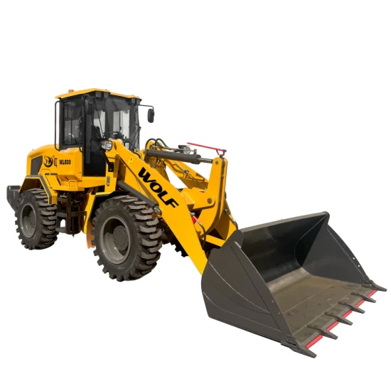 Wolf chino Wl930 CE/ISO Maquinaria de construcción 2t/Ton Boom del convertidor de par/Payloader/Cargadora de ruedas Precio con grapple/Trituradora/Abrazadera para troncos